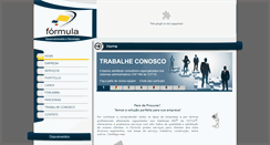 Desktop Screenshot of formula.com.br